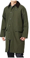Order Barbour 綠色寬鬆版長袖翻領外套 MWB0916