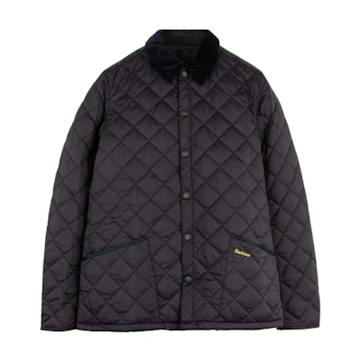 BARBOUR Solid Quilted Single-Breasted Jacket - Blue MQU0240NY92