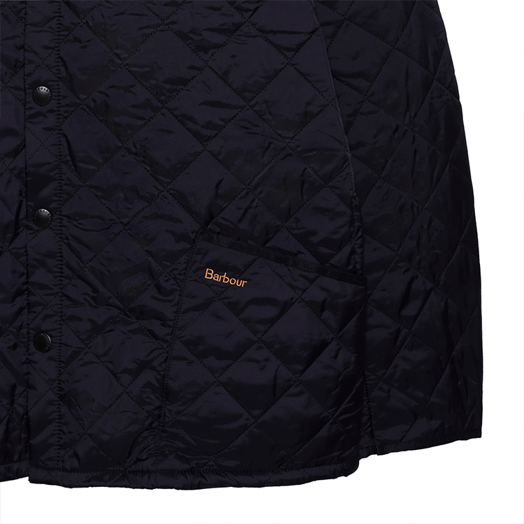 Purchase 巴伯尔蓝色单排扣绗缝夹克 MQU0240NY92