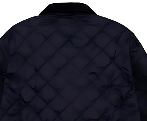 巴伯尔蓝色单排扣绗缝夹克 MQU0240NY92 Cheap 巴伯尔蓝色单排扣绗缝夹克 MQU0240NY92