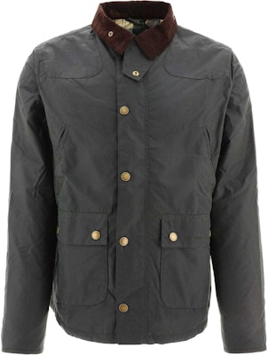 Barbour Jaket Hitam Stand Collar Single-Breasted Solid. MWX1106SG51 Buy Barbour Jaket Hitam Stand Collar Single-Breasted Solid. MWX1106SG51