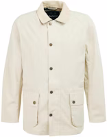 Barbour White Solid Single-Breasted Long-Sleeve Jacket MCA0792ST11 Barbour White Solid Single-Breasted Long-Sleeve Jacket MCA0792ST11