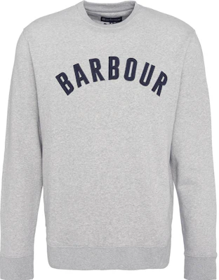 Barbour Addington Crewneck Letter Long Sleeve Sweatshirt Grey MOL0582GY52 Buy Barbour Addington Crewneck Letter Long Sleeve Sweatshirt Grey MOL0582GY52