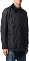 Shop Barbour Ashby 經典蠟棉夾克配招牌格紋內襯外套。 MWX0339MWXNY92