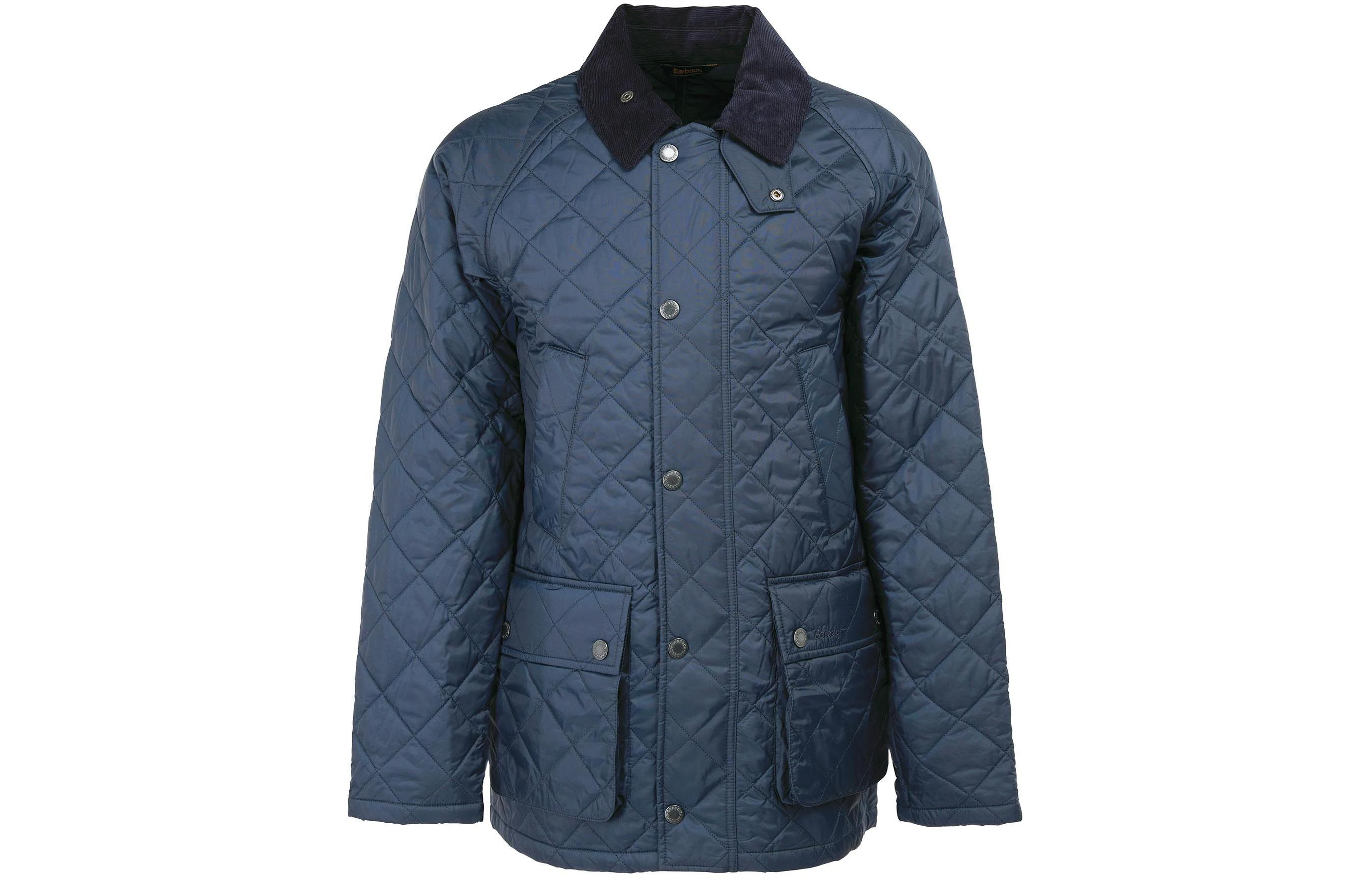 Barbour Ashby Quilted Jacket Navy Blue Single-Breasted Casual Coat MQU1638NY71