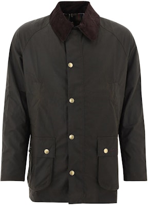 바버 애쉬비 왁스 재킷 남성용 그린 콘트라스트 칼라 캐주얼 코트. MWX0339MWX-OL71 Order 바버 애쉬비 왁스 재킷 남성용 그린 콘트라스트 칼라 캐주얼 코트. MWX0339MWX-OL71