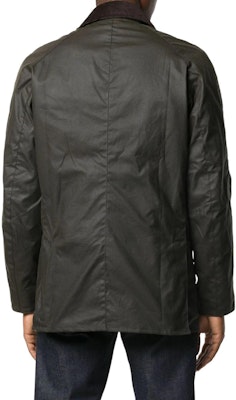 바버 애쉬비 왁스 재킷 남성용 그린 콘트라스트 칼라 캐주얼 코트. MWX0339MWX-OL71 Purchase 바버 애쉬비 왁스 재킷 남성용 그린 콘트라스트 칼라 캐주얼 코트. MWX0339MWX-OL71