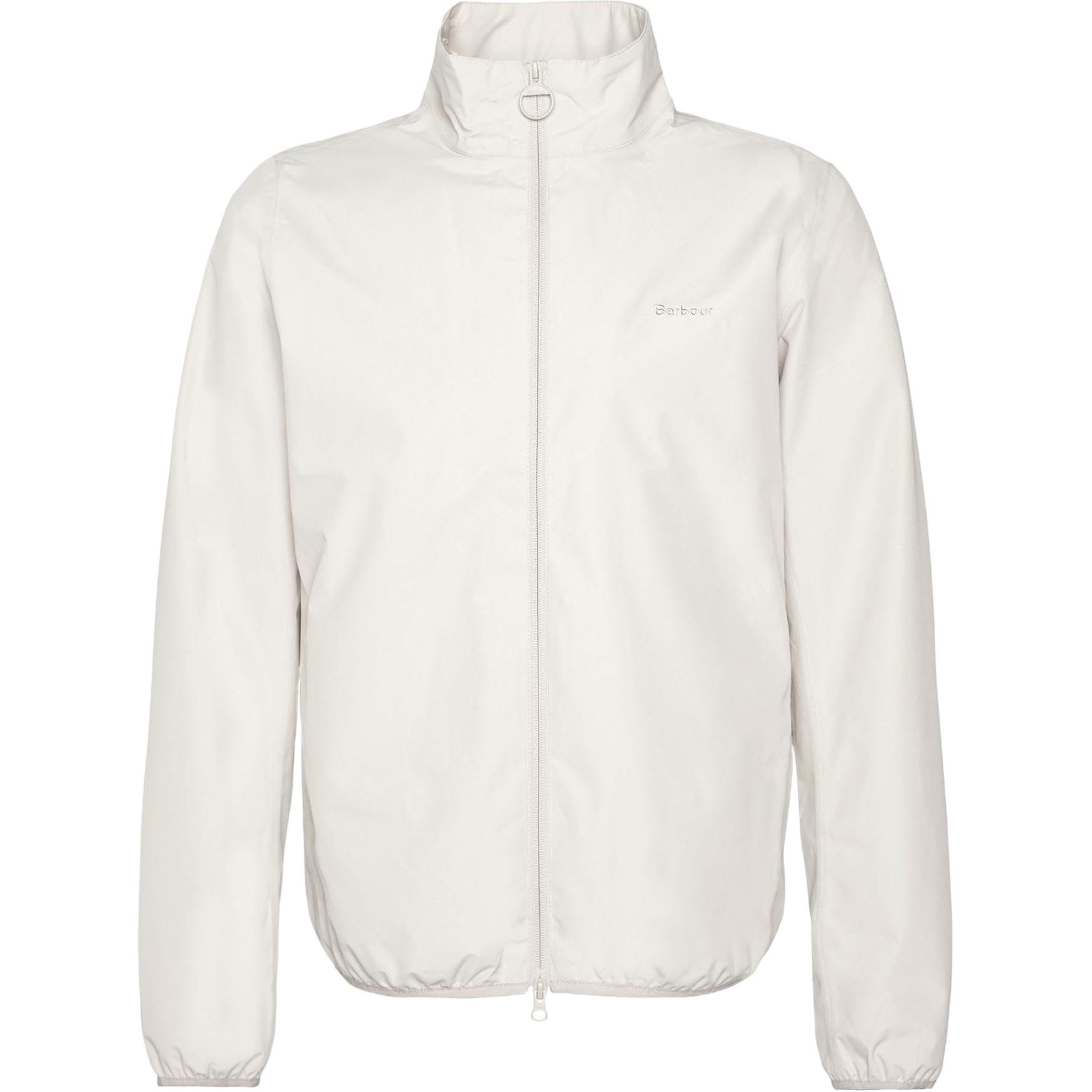 Barbour Beige Solid Color Zip-Up Stand Collar Jacket MWB0939ST11