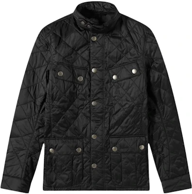 Barbour 黑色立領按扣菱格外套 MQU0251BK11 Buy Barbour 黑色立領按扣菱格外套 MQU0251BK11