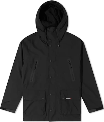 Barbour Jaket Hitam Polos Hoodie dengan Resleting Depan. MWB1080-BK11 Buy Barbour Jaket Hitam Polos Hoodie dengan Resleting Depan. MWB1080-BK11