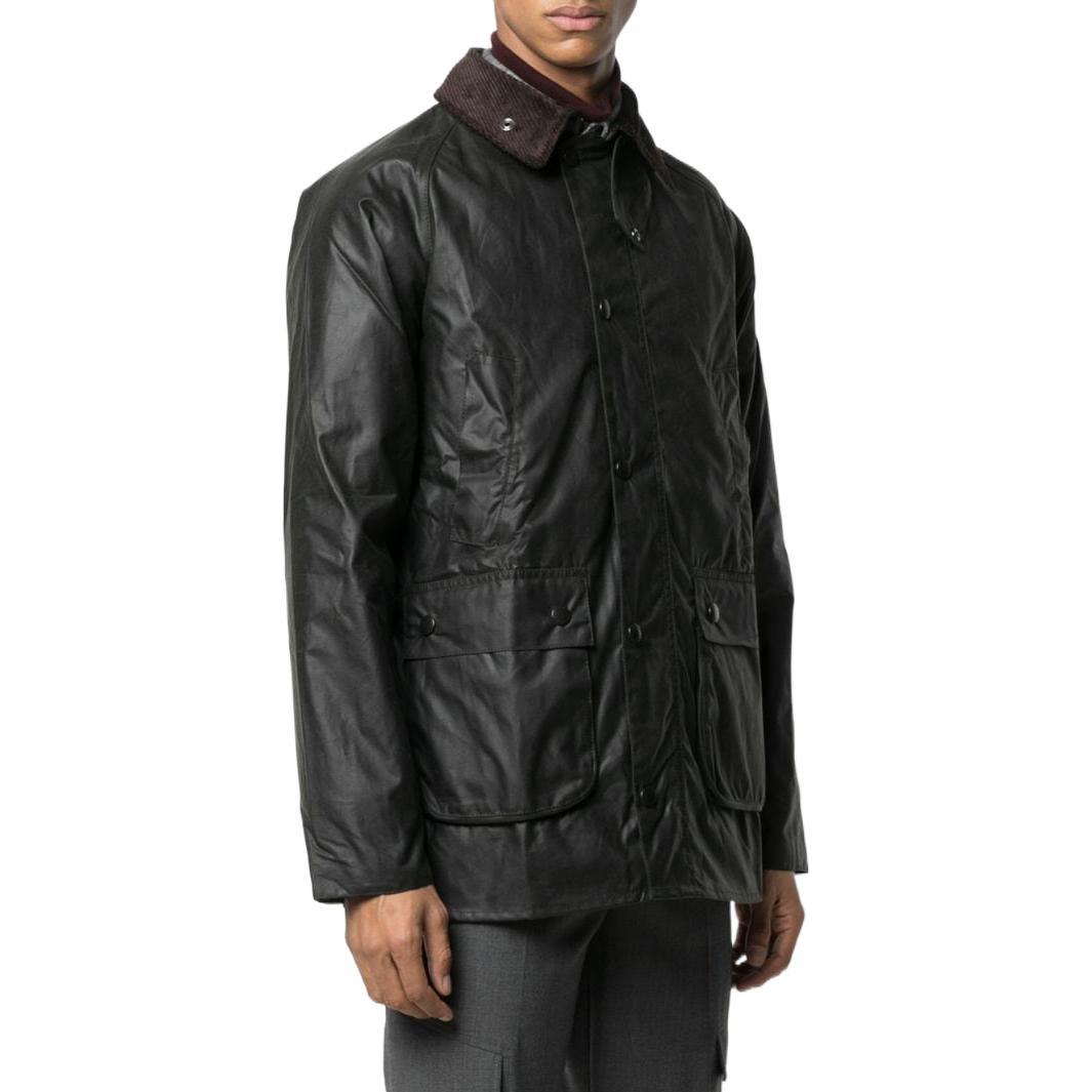 Barbour Black Solid Turn-Down Collar Button-Up Long Sleeve Jacket MWX1758MWXSG92 圖 5