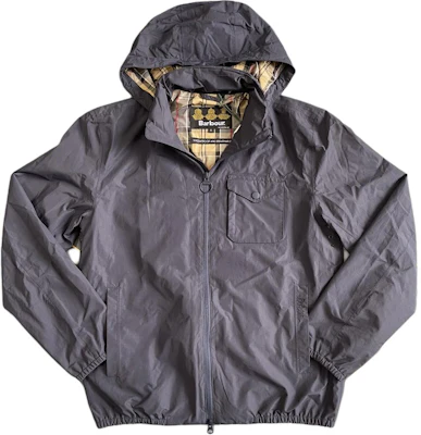 Barbour Jaket Hoodie Hitam Tahan Air dengan Saku Resleting MWB0803NY51 Buy Barbour Jaket Hoodie Hitam Tahan Air dengan Saku Resleting MWB0803NY51