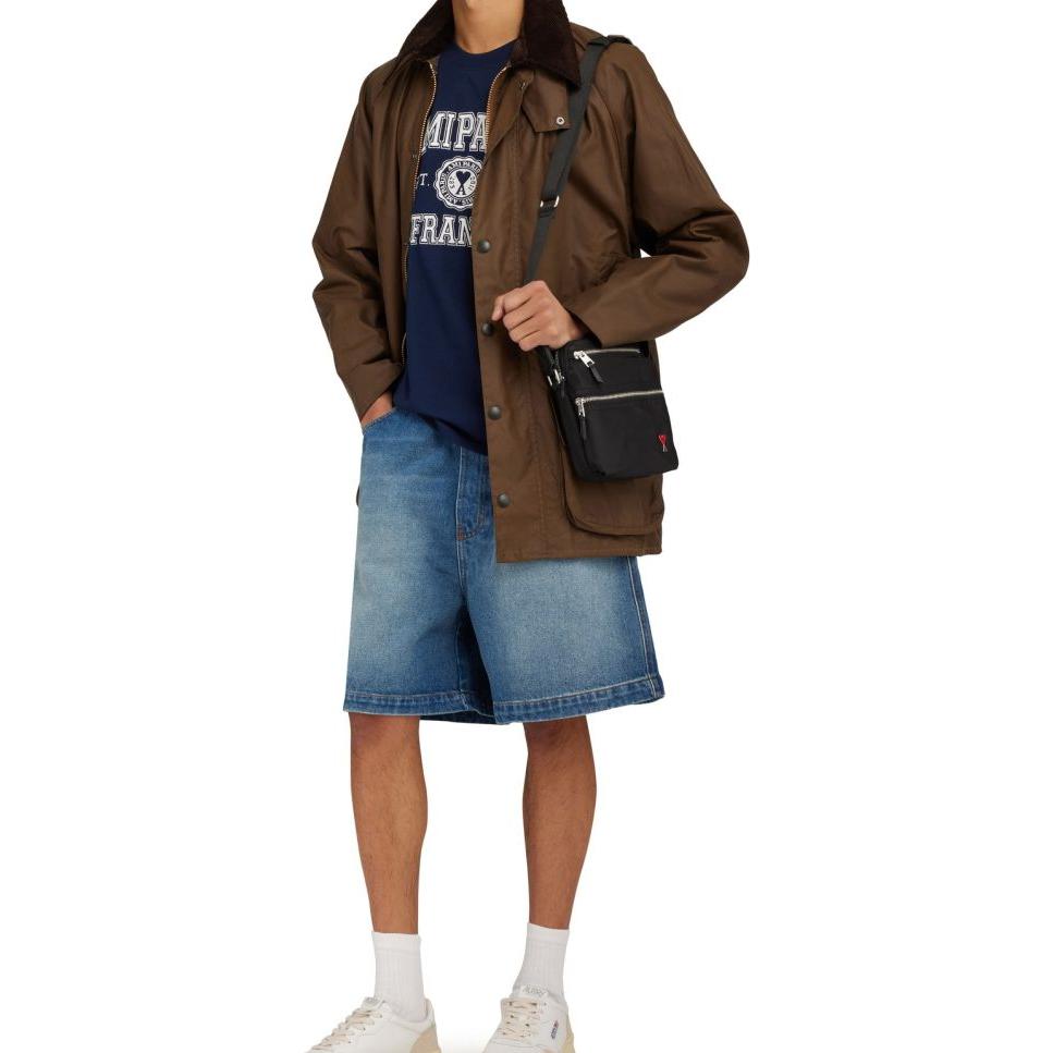 Barbour Brown Snap-Button Pocket Casual Shirt Jacket BOU9P94G