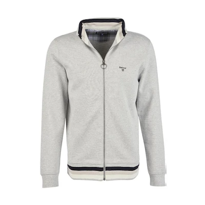 Barbour Casual Stand Collar Zip Jacket Gray MOL0408-GY