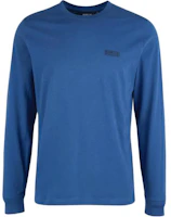 Barbour Colorblock Crewneck Long Sleeve Pullover Sweatshirt Blue MTS1213BL48 Barbour Colorblock Crewneck Long Sleeve Pullover Sweatshirt Blue MTS1213BL48