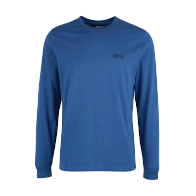 Barbour Colorblock Crewneck Long Sleeve Pullover Sweatshirt Blue MTS1213BL48