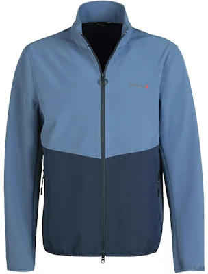 Barbour Jaket Biru Colorblock High-Neck dengan Resleting MFL0142BL51 Buy Barbour Jaket Biru Colorblock High-Neck dengan Resleting MFL0142BL51