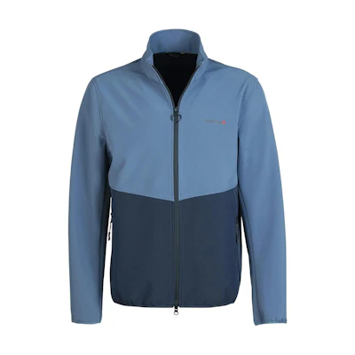 Barbour Colorblock High-Neck Zip Jacket Blue MFL0142BL51