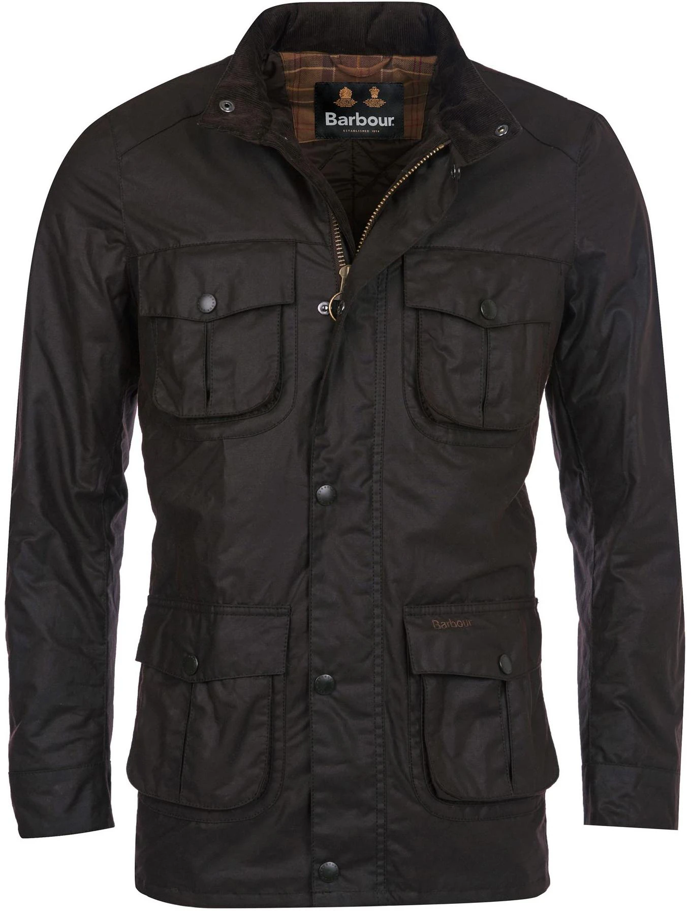 barbour-corbridge-brown-wax-jacket-full-zip-stand-collar-long-sleeve-coat-mwx-0340-ru-91