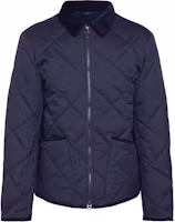 Barbour Easton Liddesdale Quilted Jacket Navy Blue Mens Casual Zip-Up Coat MQU1756NY91 Barbour Easton Liddesdale Quilted Jacket Navy Blue Mens Casual Zip-Up Coat MQU1756NY91