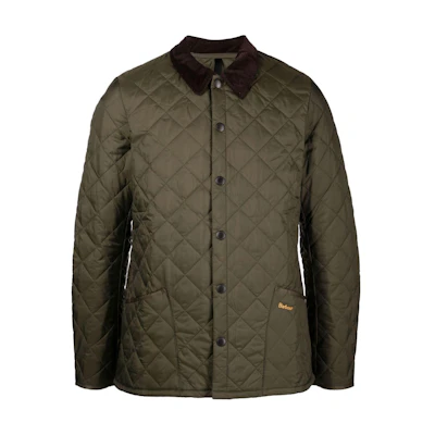BARBOUR FW22 Quilted Diamond Jacket Olive Green MQU0240OL71