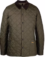 Order BARBOUR FW22 綠橄欖菱形絎縫外套 MQU0240OL71
