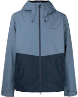 Barbour FW22 Colorblock Logo Embroidered Hooded Jacket Light Blue () MWB1027NY51 Barbour FW22 Colorblock Logo Embroidered Hooded Jacket Light Blue () MWB1027NY51