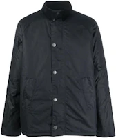 Barbour FW22 Navy Waxed Cotton Jacket Single-Breasted Coat MWX2001NY92 Barbour FW22 Navy Waxed Cotton Jacket Single-Breasted Coat MWX2001NY92