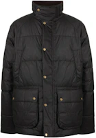 Barbour FW22 Solid Quilted Waxed Jacket for Men MWX1998SG71 Barbour FW22 Solid Quilted Waxed Jacket for Men MWX1998SG71
