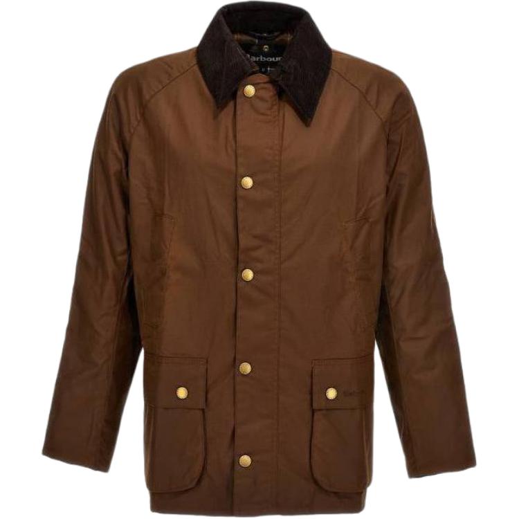 BARBOUR FW23  Solid Color Single-Breasted Collar Jacket. MWX0339MWXBR31