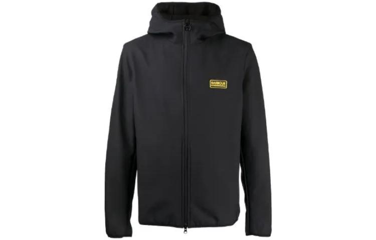 Barbour FW23 Black Label Zip Hoodie Casual Jacket MFL0123BK11