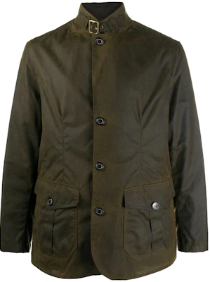 Barbour FW23 Jaket Waxed Hijau Kerah Tinggi Lengan Panjang Casual MWX0566MWX Buy Barbour FW23 Jaket Waxed Hijau Kerah Tinggi Lengan Panjang Casual MWX0566MWX