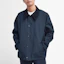 Shop BARBOUR FW23 Reversible Casual Wax-Free Long-Sleeve Jacket Unisex Navy Blue MCA0963NY51