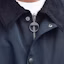 Details for BARBOUR FW23 Reversible Casual Wax-Free Long-Sleeve Jacket Unisex Navy Blue MCA0963NY51