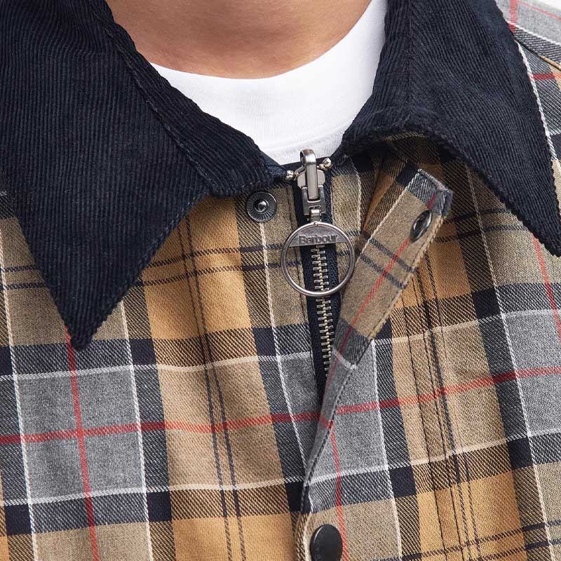 BARBOUR FW23 Reversible Casual Wax-Free Long-Sleeve Jacket Unisex Navy Blue MCA0963NY51 圖 7