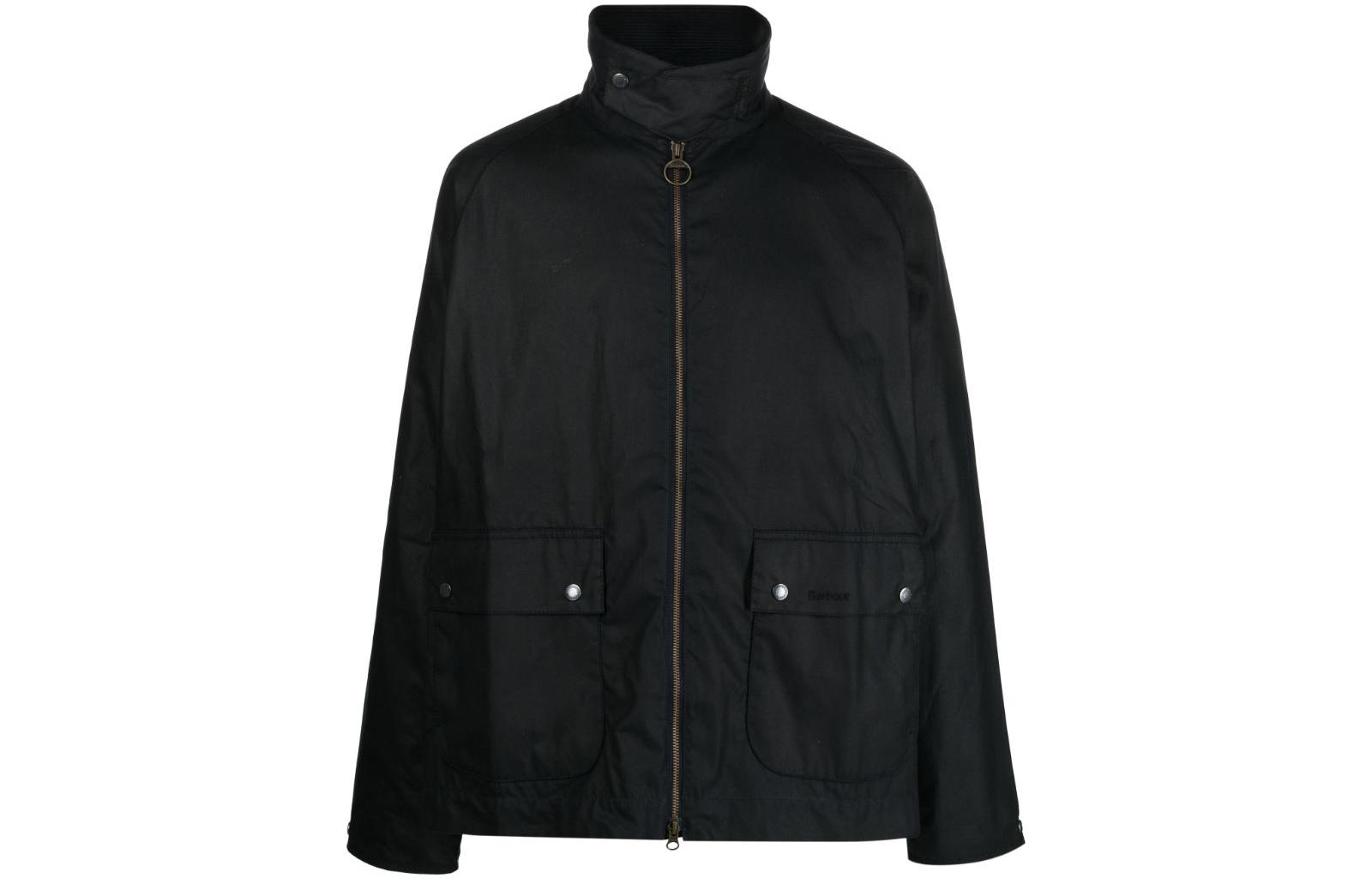 Barbour FW23 Solid Casual Jacket Black MWX2205MWX