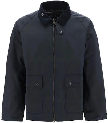 Chaqueta Barbour FW23 encerada azul con bordado de logo y mangas largas. MWX2205-NY92 Buy Chaqueta Barbour FW23 encerada azul con bordado de logo y mangas largas. MWX2205-NY92
