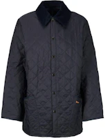Barbour FW24 Navy Blue Single-Breasted Long-Sleeve Jacket MQU0001NY91 Barbour FW24 Navy Blue Single-Breasted Long-Sleeve Jacket MQU0001NY91
