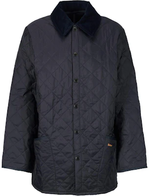 Barbour FW24 Jaket Biru Navy Lengan Panjang Single-Breasted MQU0001NY91 Buy Barbour FW24 Jaket Biru Navy Lengan Panjang Single-Breasted MQU0001NY91