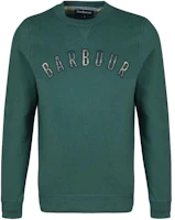 Barbour Green Crewneck Sweatshirt with Logo Print Long Sleeves MOL0410GN89 Barbour Green Crewneck Sweatshirt with Logo Print Long Sleeves MOL0410GN89