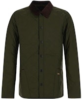 BARBOUR Heritage Lidde Quilted Collar Jacket Military Green Men’s Outerwear. MQU0240MQU-OL71 BARBOUR Heritage Lidde Quilted Collar Jacket Military Green Men’s Outerwear. MQU0240MQU-OL71