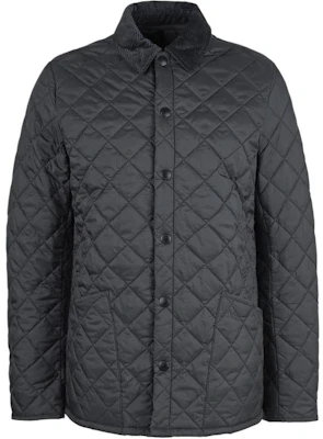 Barbour Heritage Liddesdale Jaket Quilted Abu-Arang Katun Mantel Pria MQU0240CH72 Buy Barbour Heritage Liddesdale Jaket Quilted Abu-Arang Katun Mantel Pria MQU0240CH72