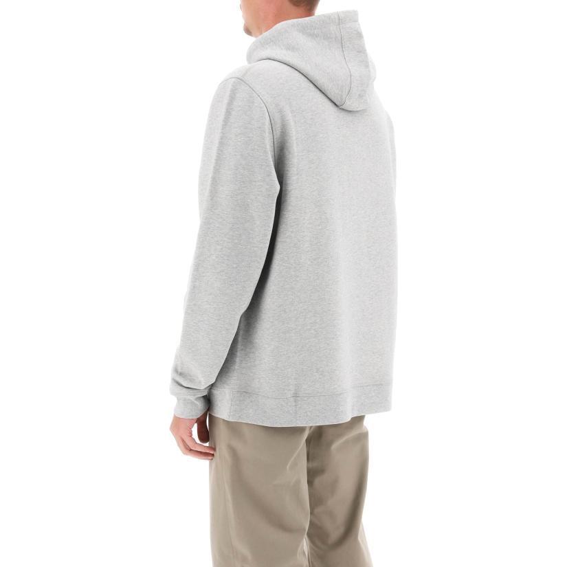 Barbour Hooded Sweatshirt with Animal Print Embroidery - Grey MOL0569GREYM 圖 4