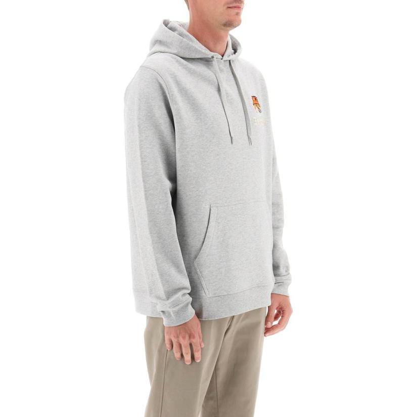 Barbour Hooded Sweatshirt with Animal Print Embroidery - Grey MOL0569GREYM 圖 5