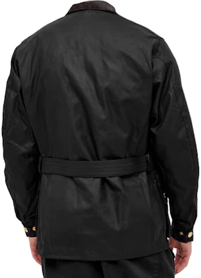 BARBOUR International 黑色蠟棉外套 立領設計專業騎士風格夾克。 MWX0004BK51 Shop BARBOUR International 黑色蠟棉外套 立領設計專業騎士風格夾克。 MWX0004BK51