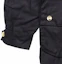 Sizing BARBOUR International 黑色蠟棉外套 立領設計專業騎士風格夾克。 MWX0004BK51