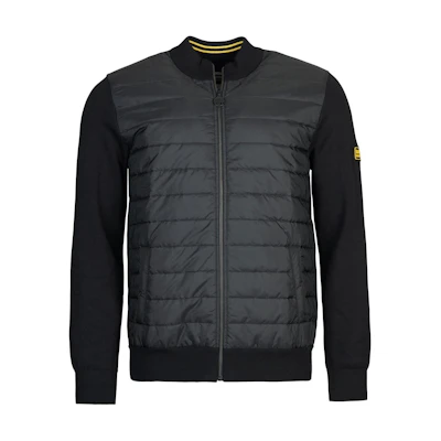Barbour Intl Legacy Barrier Full-Zip Crewneck Jacket Black MKN1371BK31