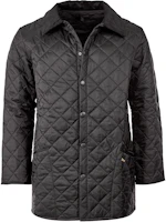 Barbour Liddesdale Quilted Jacket Black Cotton Collar Coat MQU0001BK91 Barbour Liddesdale Quilted Jacket Black Cotton Collar Coat MQU0001BK91
