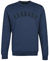 Barbour Logo Print Crewneck Sweatshirt Navy Blue MOL0410NY72 Barbour Logo Print Crewneck Sweatshirt Navy Blue MOL0410NY72