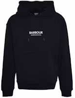 Barbour Logo Print Hoodie Black MOL0611BK31 Barbour Logo Print Hoodie Black MOL0611BK31